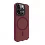 Evelatus Capa híbrida com MagSafe PC+TPU para Apple iPhone 15 Pro ameixa