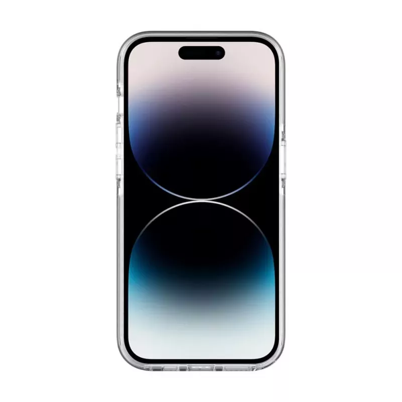 Evelatus Capa transparente PC+TPU com MagSafe para Apple iPhone 15 Pro Max transparente