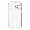 Evelatus Capa transparente com MagSafe e proteção da câmara para Apple iPhone 15 transparente