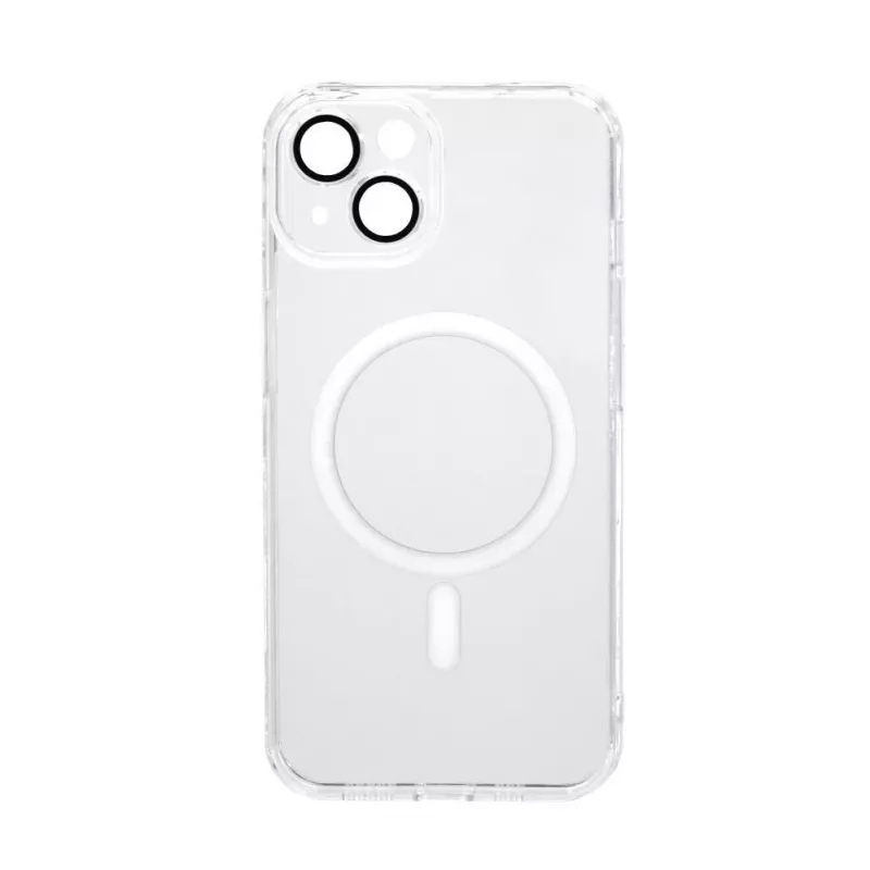 Evelatus Capa transparente com MagSafe e proteção da câmara para Apple iPhone 15 transparente