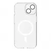 Evelatus Capa transparente com MagSafe e proteção da câmara para Apple iPhone 15 Plus transparente