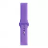 Evelatus Bracelete de silicone Loop para Watch 20mm (130mm M/L) roxo profundo