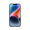 Evelatus Capa de silicone para Apple iPhone 15 multicolor azul rosa