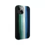 Evelatus Capa de silicone para Apple iPhone 15 multicolor verde