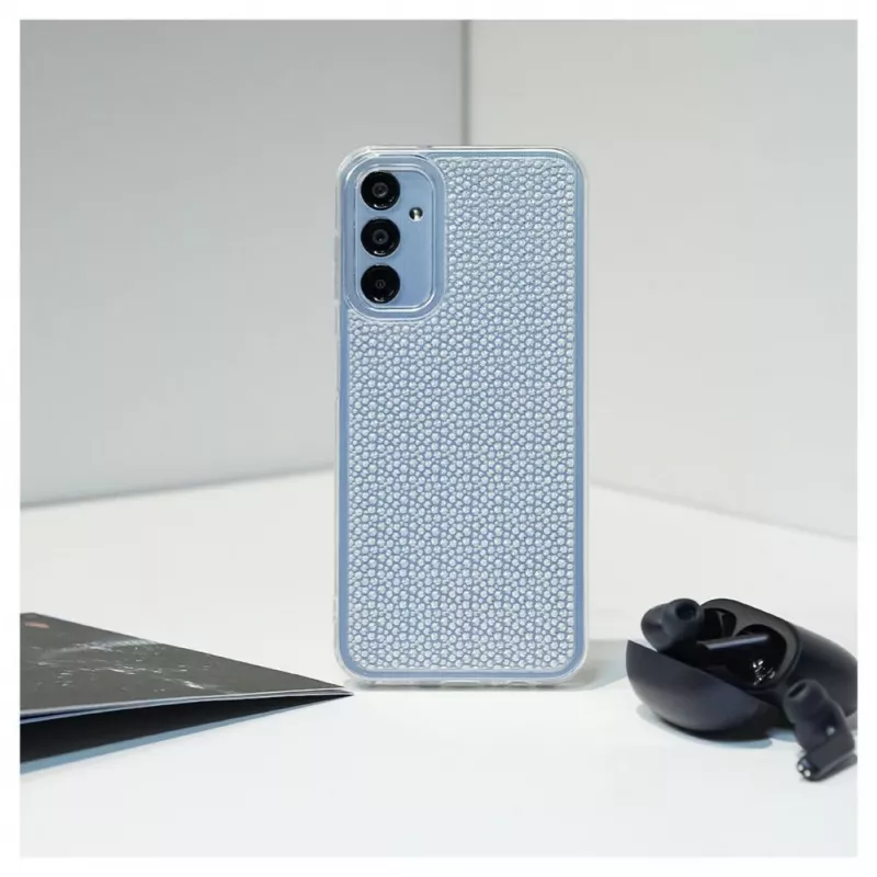 iLike Capa de silicone Shine transparente para Samsung Galaxy A14 5G