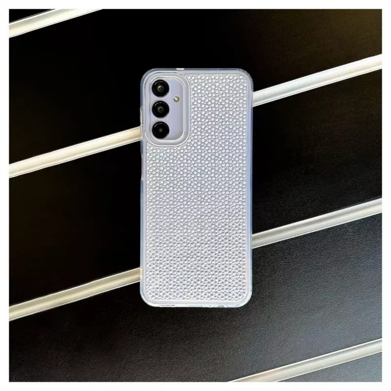 iLike Capa de silicone Shine transparente para Samsung Galaxy A14 5G