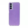 iLike Capa de silicone Shine transparente para Samsung Galaxy A34 5G violeta