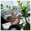 iLike Apple iPhone 14 Pro Capa de silicone Print Desire Bear prateado