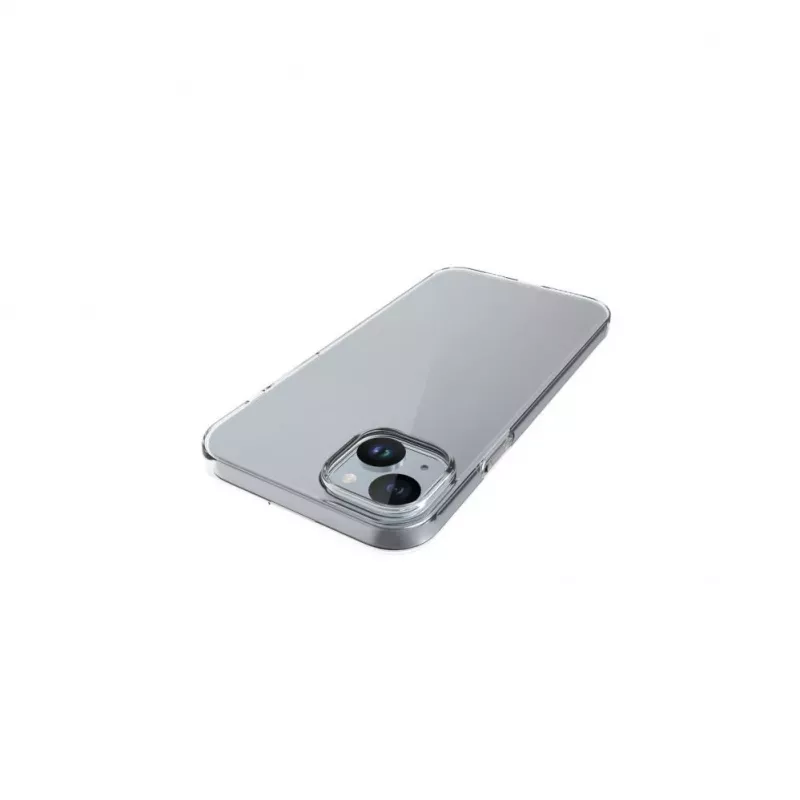 Evelatus Apple iPhone 15 Plus Capa de silicone transparente 1,5mm TPU