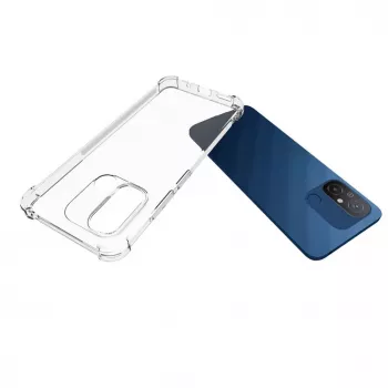 Evelatus Xiaomi Redmi 12C Capa de silicone militar à prova de choque transparente
