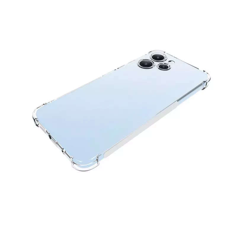 Evelatus Xiaomi Redmi 12 Capa de silicone militar à prova de choque transparente