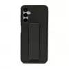 iLike Samsung Galaxy A14 5G Capa de silicone com suporte preto