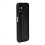 iLike Samsung Galaxy A14 5G Capa de silicone com suporte preto