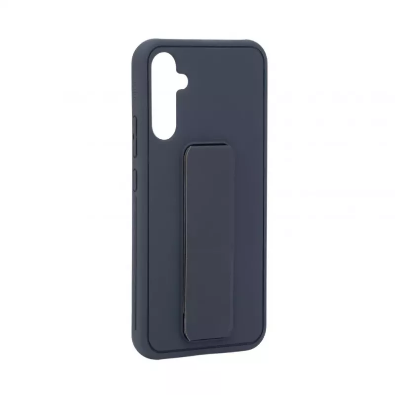 iLike Samsung Galaxy A34 5G Capa de silicone com suporte azul