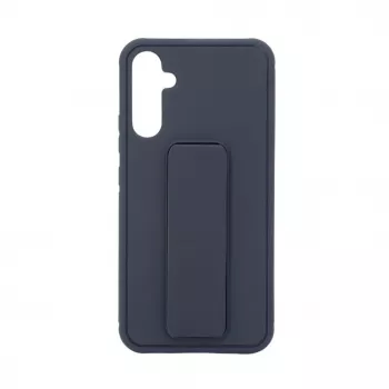 iLike Samsung Galaxy A34 5G Capa de silicone com suporte azul