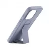 iLike Capa de silicone com suporte para Apple iPhone 13 roxa
