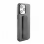 iLike Capa de silicone com suporte para Apple iPhone 15 Plus preta
