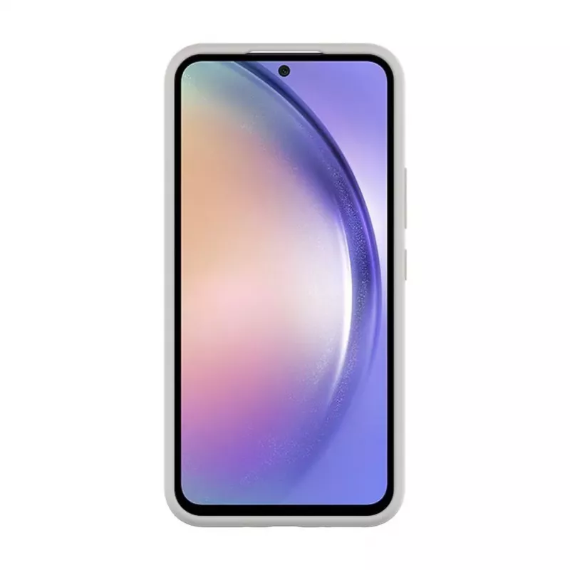 Evelatus Capa de silicone Premium Soft Touch para Samsung Galaxy A34 5G bege