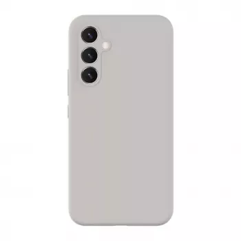 Evelatus Capa de silicone Premium Soft Touch para Samsung Galaxy A34 5G bege