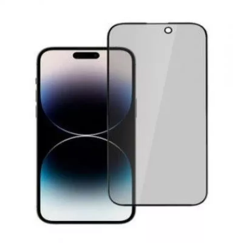 Evelatus Apple iPhone 15 Pro Max Privacy 2.5D Silk Full Cover Japan Glue Anti-Static protetor de ecrã