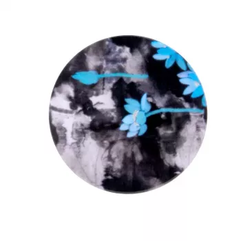 iLike Universal Pop Holder Flower Blue