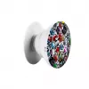 iLike Universal Pop Holder Stickers - preto - 1 pack