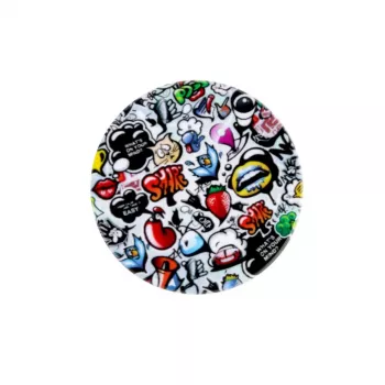 iLike Universal Pop Holder Stickers - preto - 1 pack