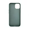 iLike Apple iPhone 15 capa de pele com bolso oculto e suporte verde