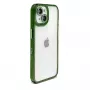 iLike Apple iPhone 14 Stars Lens Acrylic Cover verde