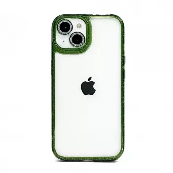 iLike Apple iPhone 15 Pro Max Stars Lens Capa Acrílica verde