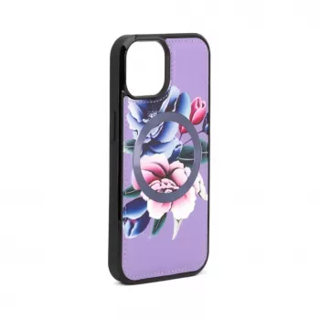 Capa carteira e slim Evelatus para Apple iPhone 14 roxa