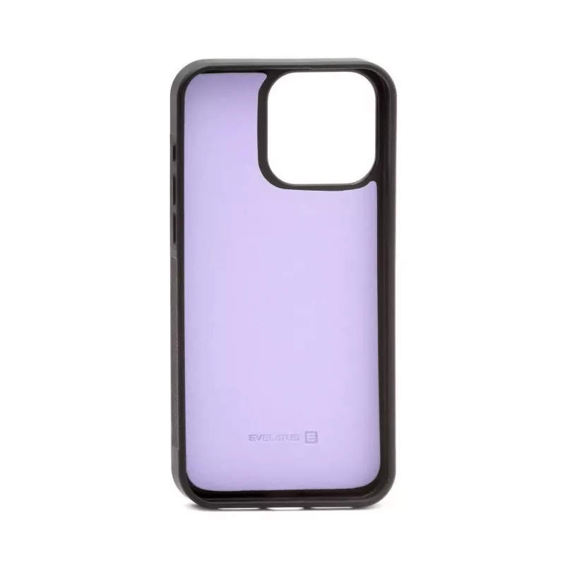 Capa carteira e slim Evelatus para Apple iPhone 15 Pro roxa