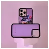 Capa carteira e slim Evelatus para Apple iPhone 15 Pro roxa