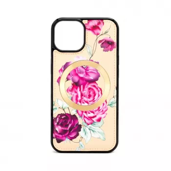 Capa carteira e slim Evelatus para Apple iPhone 14 bege