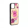Capa carteira e slim Evelatus para Apple iPhone 15 bege