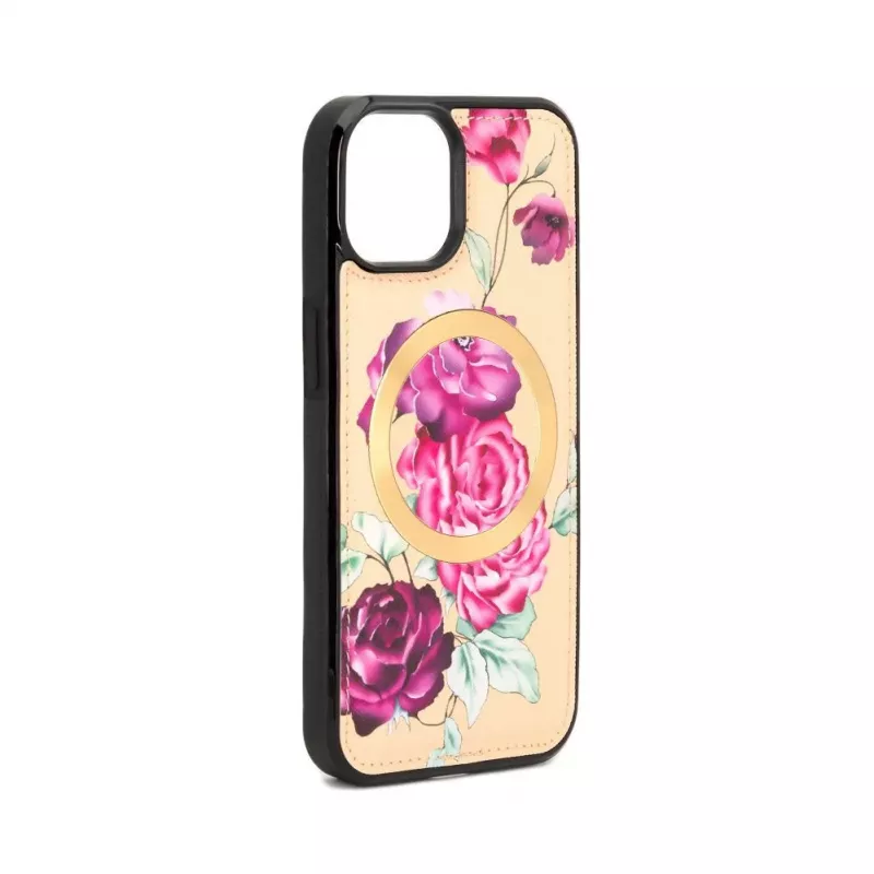 Capa carteira e slim Evelatus para Apple iPhone 15 bege
