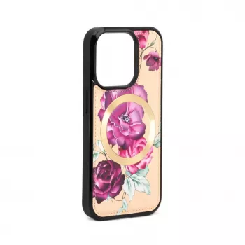 Capa carteira e slim Evelatus para Apple iPhone 15 Pro Max bege