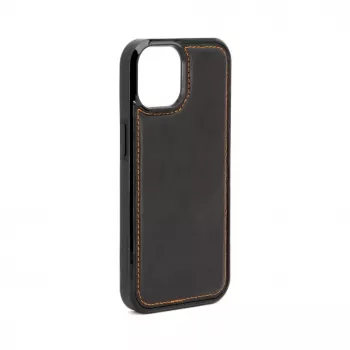 Capa com bolso magnético e fecho Evelatus para Apple iPhone 15 com design de fecho preta