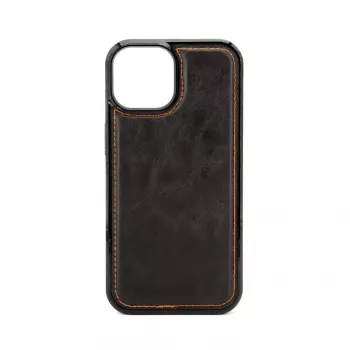 Capa com bolso magnético e fecho Evelatus para Apple iPhone 15 com design de fecho preta