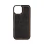 Capa com bolso magnético e fecho Evelatus para Apple iPhone 15 com design de fecho preta