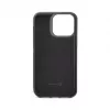 Capa multifuncional de carteira com pulseira em pele Evelatus para Apple iPhone 15 Pro preta