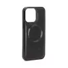 Capa multifuncional de carteira com pulseira em pele Evelatus para Apple iPhone 15 Pro Max preta