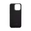 Capa em pele Evelatus para Apple iPhone 15 Pro com design de fecho flor preta