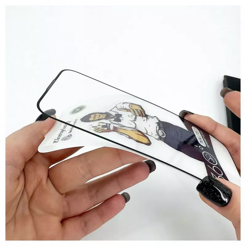 Evelatus Apple iPhone XR/11 2.5D Full Cover Glass Anti-Static Light Preto