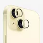 Evelatus Apple iPhone 15 / 15 Plus protetor de lente da câmara Armor amarelo