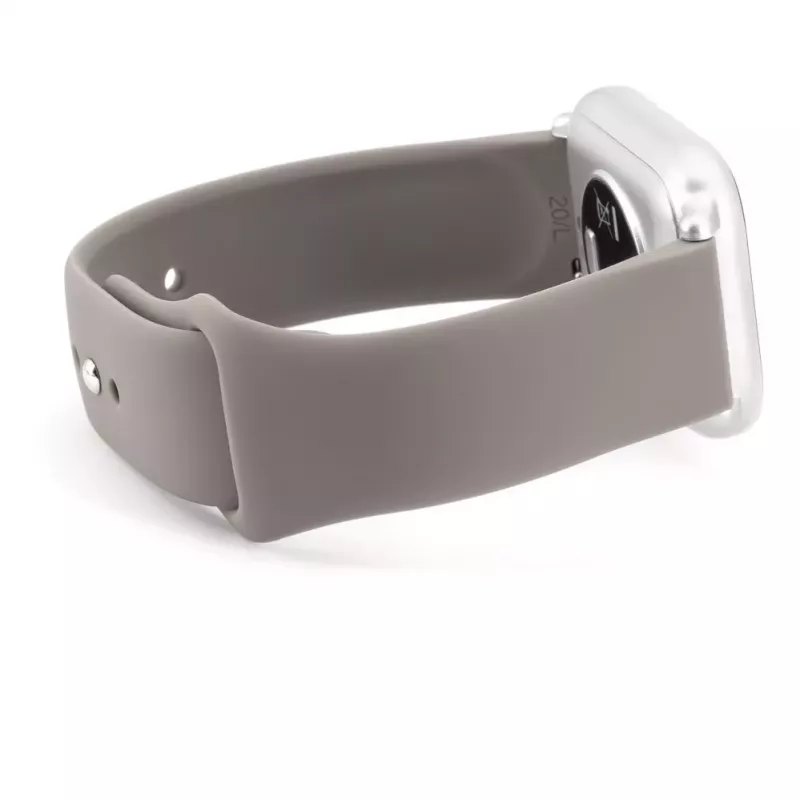 Connect 20mm bracelete de relógio em silicone Loop (S/M 110mm) cinzento