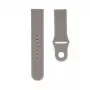 Connect 20mm bracelete de relógio em silicone Loop (S/M 110mm) cinzento