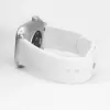 Connect 22mm bracelete de relógio em silicone Loop (130mm M/L) branco