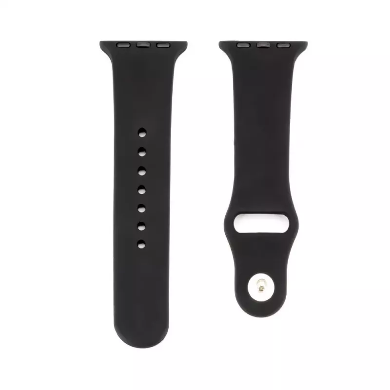 Connect Watch 38/40/41mm bracelete de relógio em silicone Loop (110mm S/M) preto