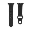Connect Watch 38/40/41mm bracelete em silicone Loop (132mm M/L) preto